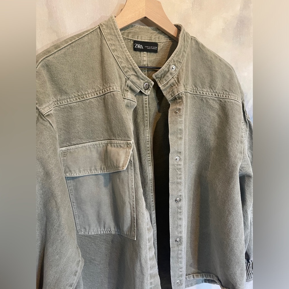 💫Zara Cotton Denim Jacket💫